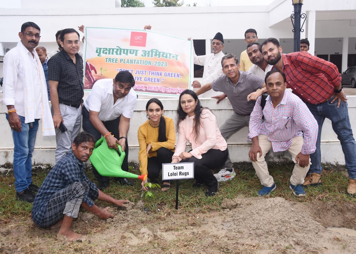 Tree Plantation Drive by Ali Carpets